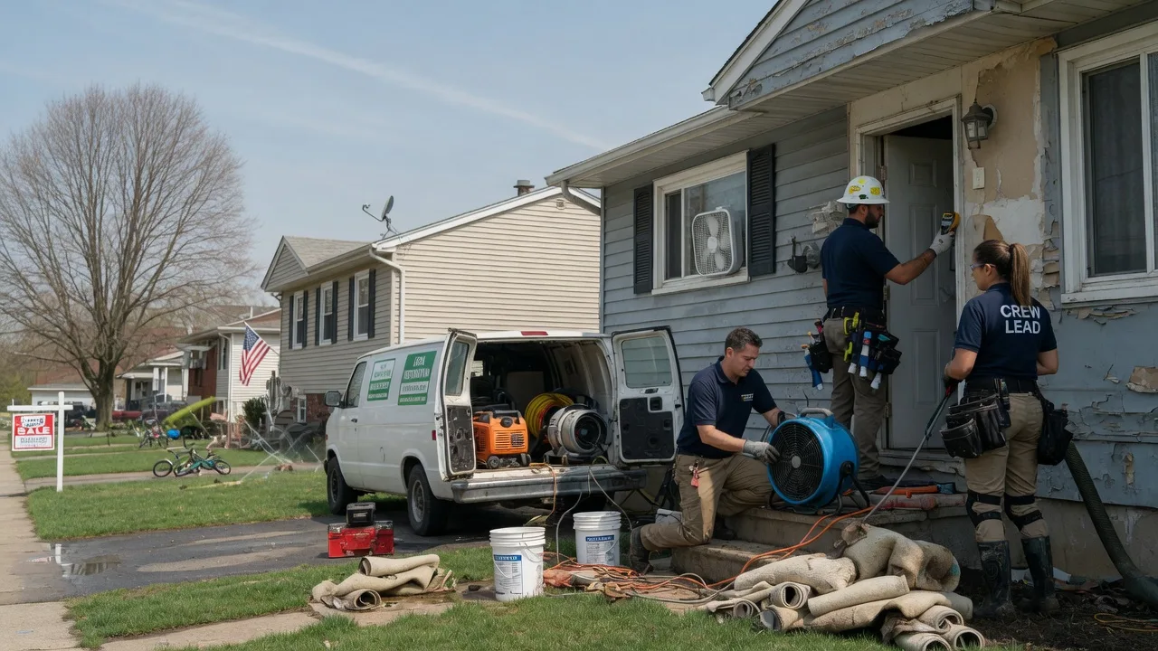 Flood Cleanup in West Chester, PA near me